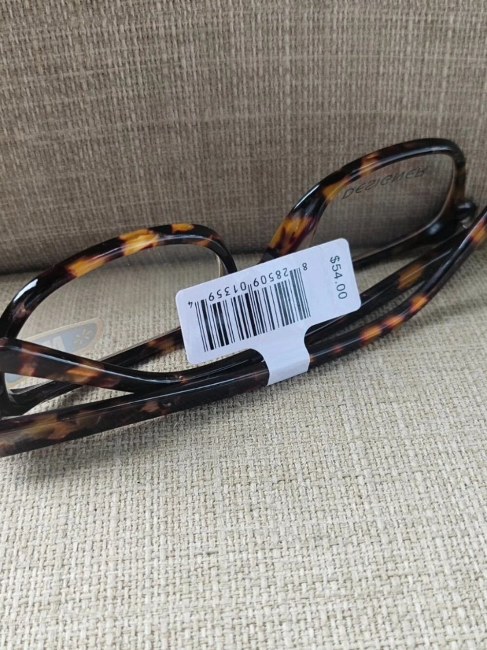 Wallmart Eyeglasses Frame Tortoise Brown Designer Look Eyewear FM13048 NWT $54 - Picture 5 of 12